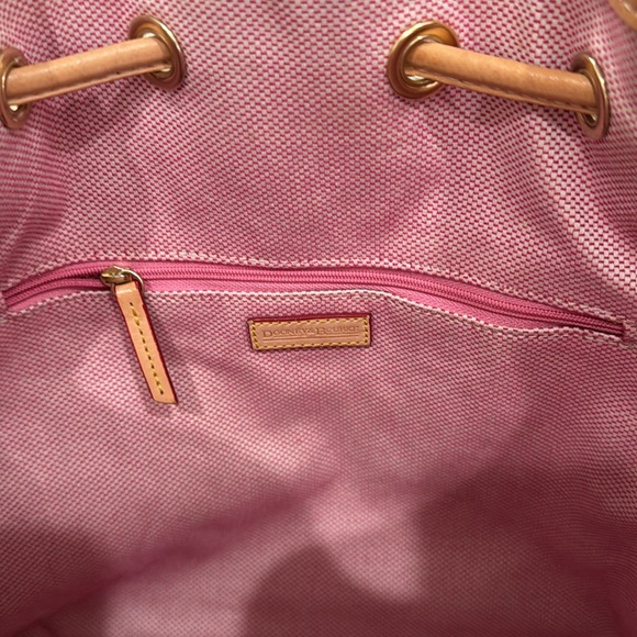 Dooney & Bourke Crossword Cesto Drawstring Shoulder Bag And Coin Purse - Picture 10 of 16